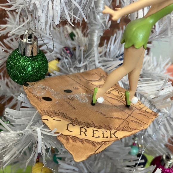 Hallmark Disney Tinker Bell ornament Mischievous Little Tinkerbell Map Peter - Picture 4 of 5